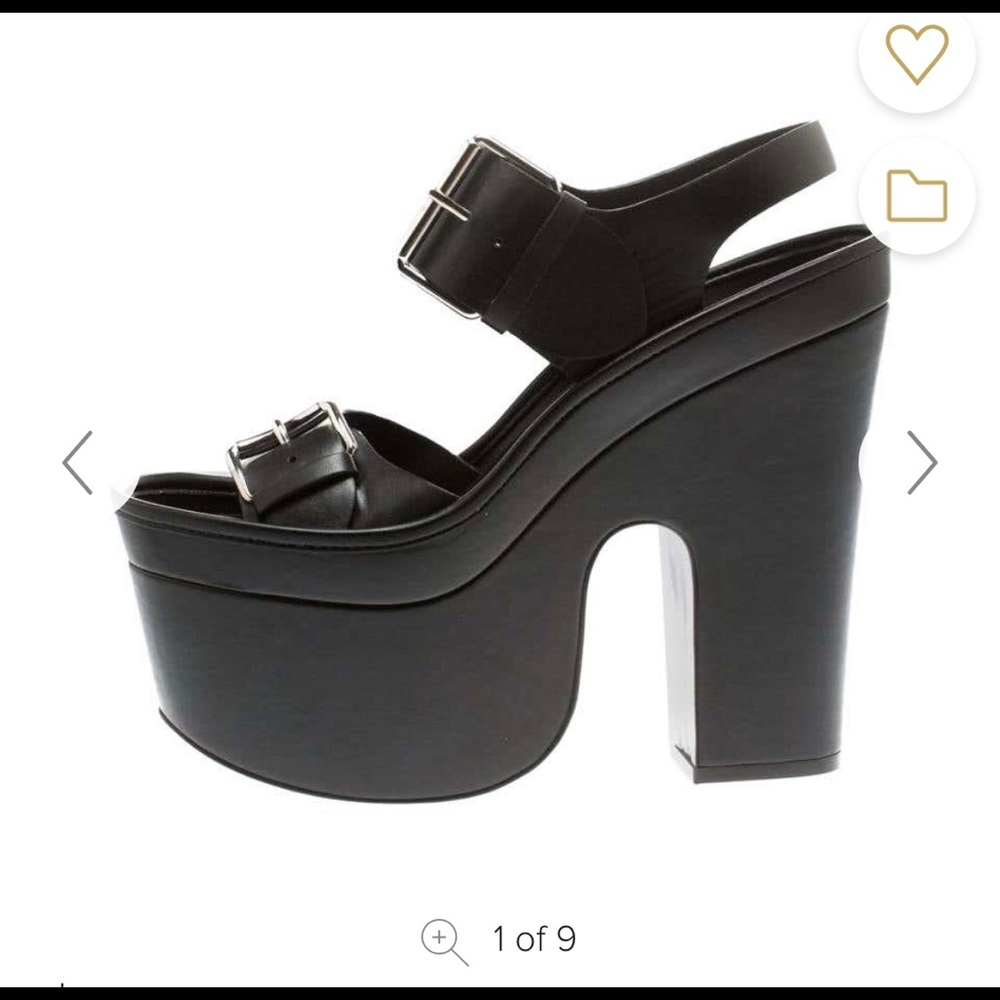 Nwt. Stella McCartney  platform sandals , size 5